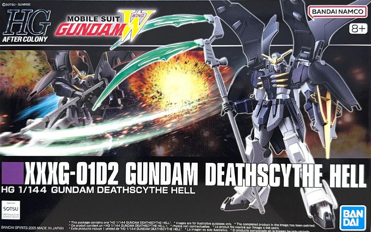 Mobile Suit Gundam Wing HGAC XXXG-01D2 Gundam Deathscythe Hell 1/144