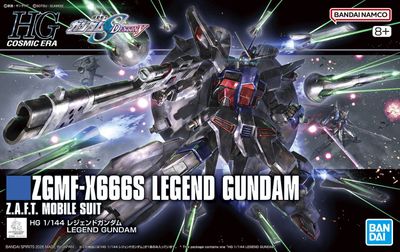 Mobile Suit Gundam SEED Destiny HGCE Legend Gundam 1/144 Scale Model Kit