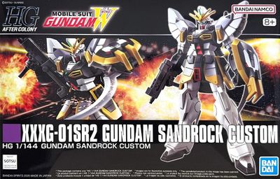 Mobile Suit Gundam Wing HGAC XXXG-01SRC Gundam Sandrock Custom 1/144