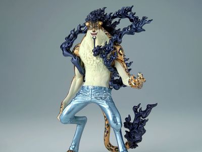 One Piece King of Artist Rob Lucci (Awakening Special Ver.) Figure