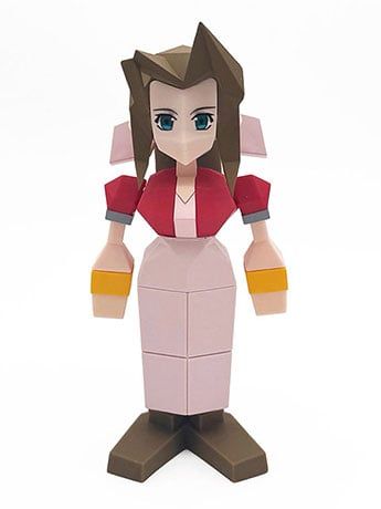 Final Fantasy VII Aerith Gainsborough Polygon Soft Vinyl Figure
