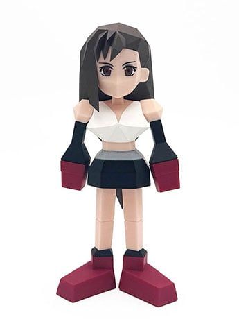 Final Fantasy VII Tifa Lockhart Polygon Soft Vinyl Figure