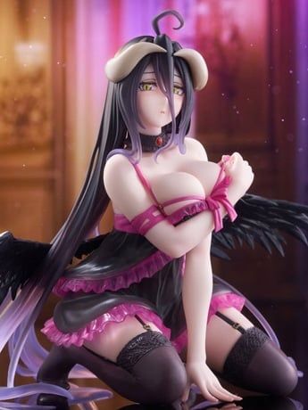 Overlord Desktop Cute Albedo (Negligee Ver.) Figure