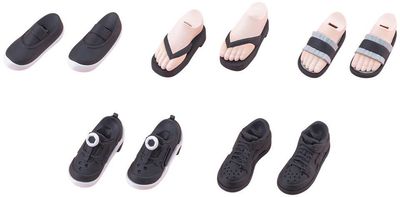 1/10 Dress Up Shoes Vol.1 Color C Ver. Plastic Model (Sousai Shoujo Teien) 1/10 Dress Up Shoes Vol.1 Color C Ver. Plastic Model (Sousai Shoujo Teien)