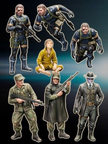 Metal Gear Solid V: Ground Zeroes 1/35 Scale Model Kit