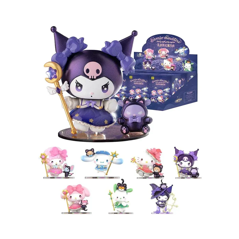 Sanrio Characters Starry Night Party Magician Series  Figures Blind Box