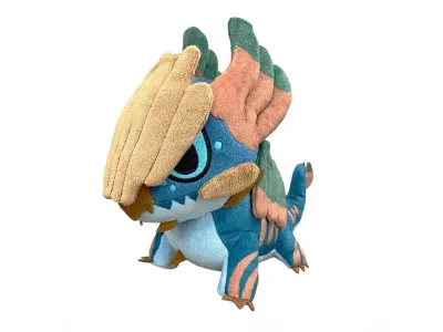 Monster Hunter Chibi Jin Dahaad Plush