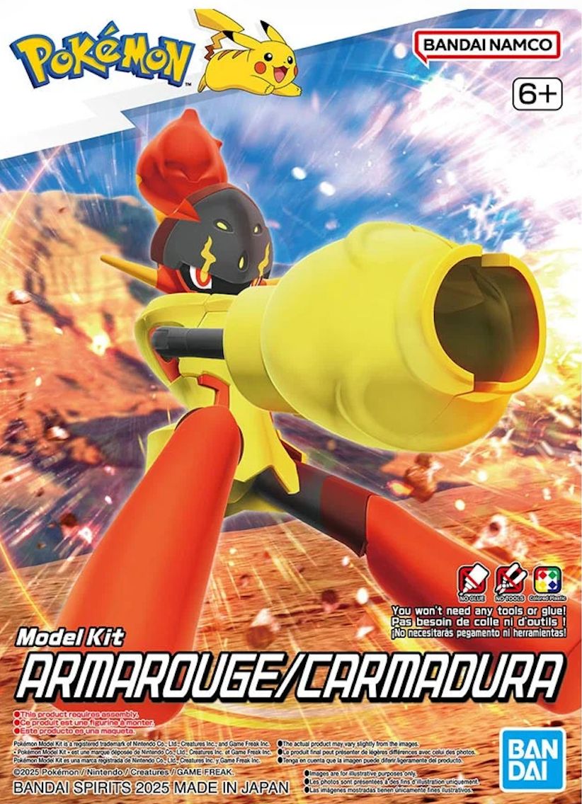 Pokemon Select Series 58 Armarouge Model Kit