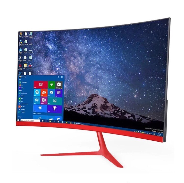 Curved Screen Monitor