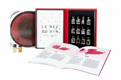 Coffret Le Nez du Vin - Lenoir - 12 arômes - Vins Rouges