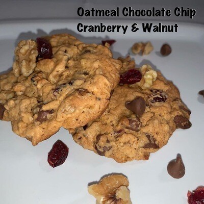 Oatmeal Chocolate Chip, Cranberry & Walnut