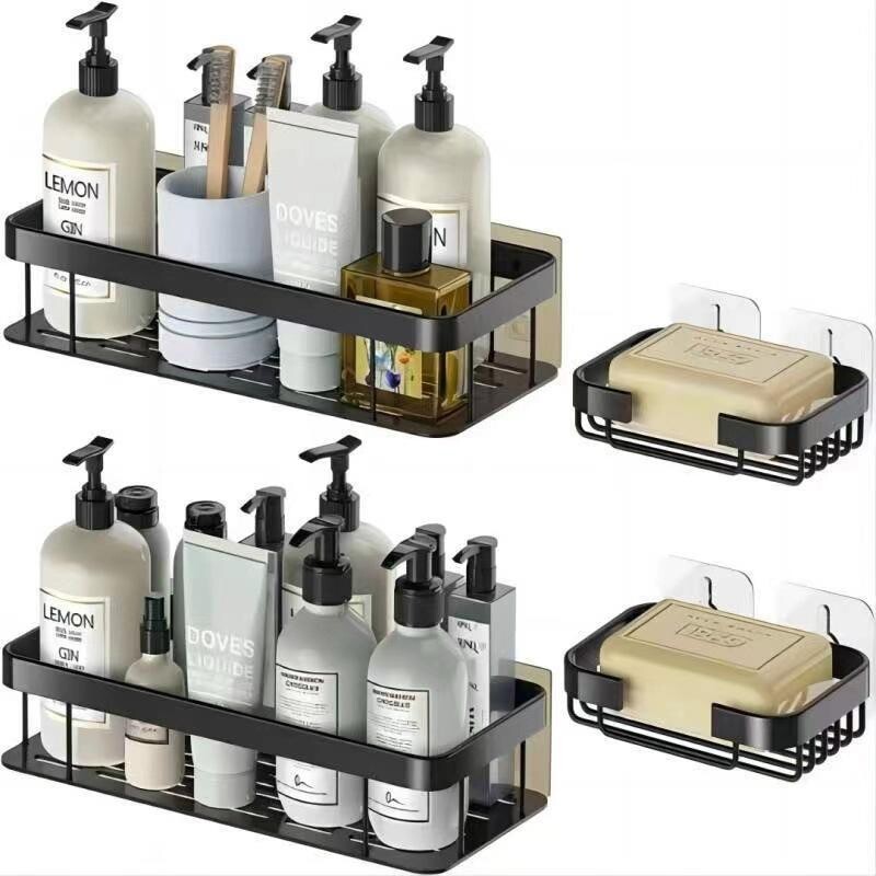 Kitchen Self Adhesive Wall Mounted Soap Stand