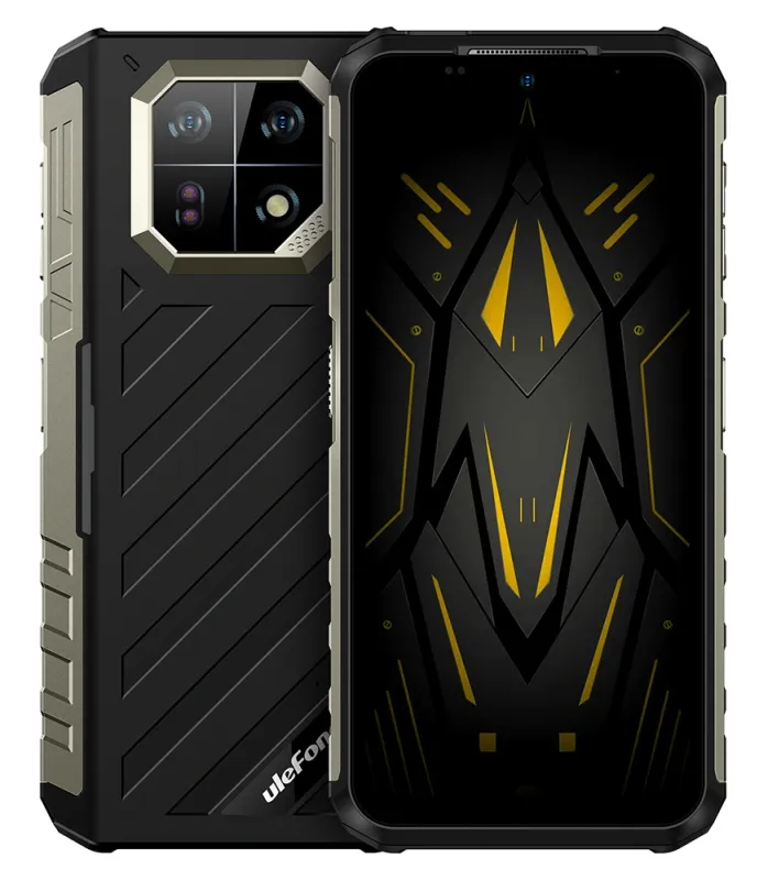 ULEFONE smartphone Armor 22, 6.58", 8/256GB, 6600mAh, IP68/IP69K, μαύρο
