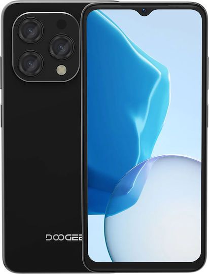 DOOGEE smartphone N55, 6.56", 4/128GB, 5150mAh, μαύρο