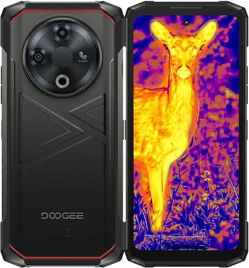 DOOGEE smartphone Fire 6, 6.56", 6/256GB, 10400mAh, IP68/IP69K, μαύρο