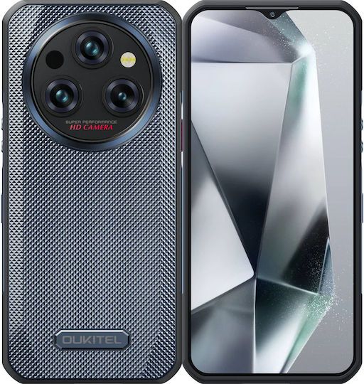 OUKITEL smartphone WP35, 6.6", 8/256GB, 5G, 11000mAh, IP68/IP69K, γκρι