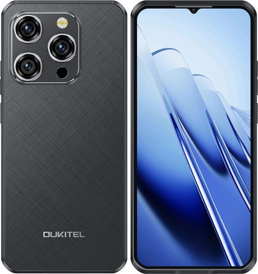 OUKITEL smartphone WP52, 6.6", 4/256GB, 5G, 6500mAh, IP68/IP69K, μαύρο