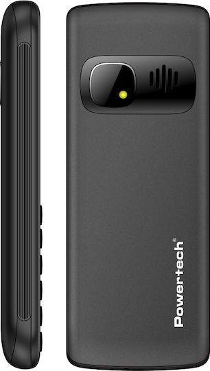 POWERTECH κινητό τηλέφωνο Sentry 4G Bar NC, 2.4", dual SIM, μαύρο