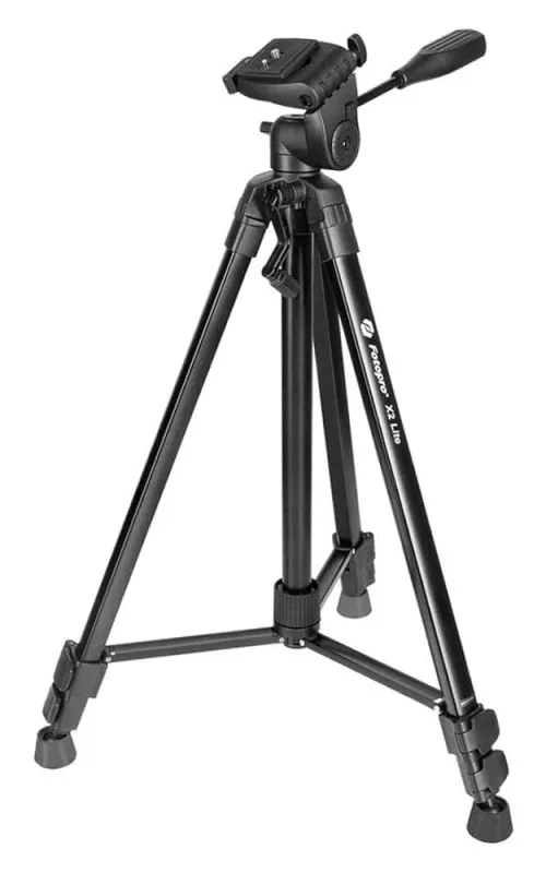 FOTOPRO τρίποδο φωτογράφισης X2 Lite, πτυσσόμενο έως 157cm, έως 4kg, μαύρο