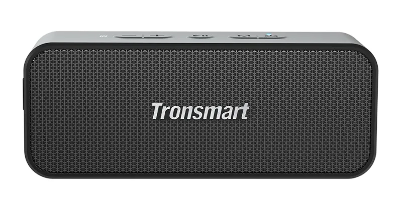TRONSMART φορητό ηχείο T2 Plus Upgraded, 20W, Bluetooth/NFC, 4000mAh, μαύρο