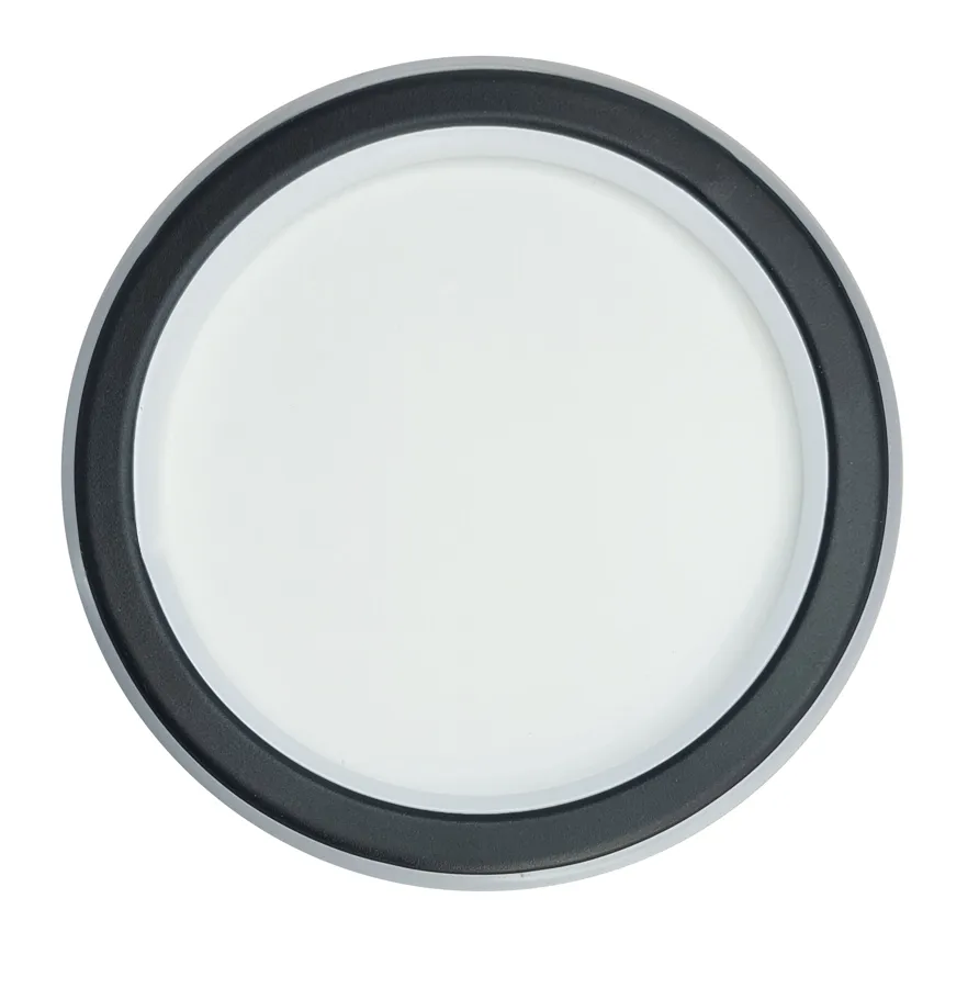 POWERTECH LED φωτιστικό οροφής HLL-0084, 25W, 4000K, Φ21cm, μαύρο