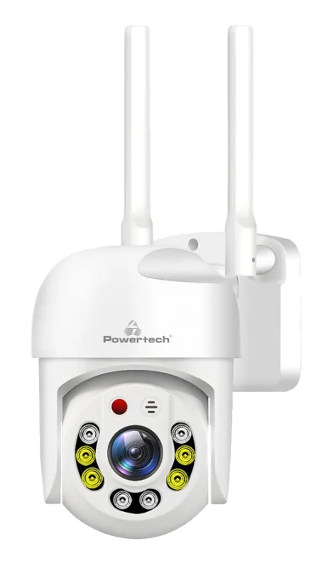 POWERTECH smart κάμερα PT-1144, 2MP, Wi-Fi, PTZ, IP65