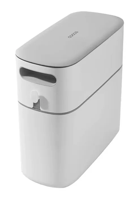 ECOCO κάδος απορριμμάτων E2244 με σακούλες, 12lt, λευκός