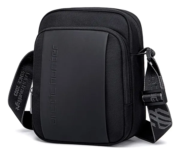ARCTIC HUNTER τσάντα ώμου K00542, με θήκη tablet 9.7", 4L, μαύρη