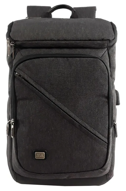 MARK RYDEN τσάντα πλάτης MR6545, με θήκη laptop 15.6", μαύρη