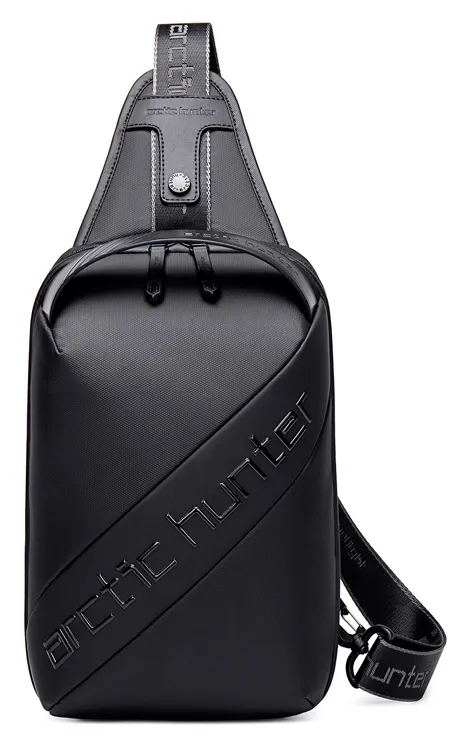 ARCTIC HUNTER τσάντα Crossbody XB00121, 5.5L, μαύρη