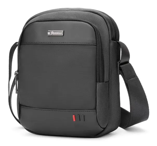 ARCTIC HUNTER τσάντα ώμου K00063 με θήκη tablet, 4L, μαύρη