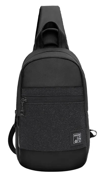 ARCTIC HUNTER τσάντα Crossbody XB0060 με θήκη tablet, 4L, μαύρη