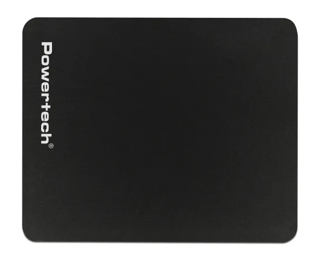 POWERTECH mouse pad PT-1292, 20x18cm, μαύρο