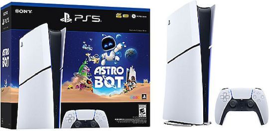 Sony PlayStation 5 Slim Digital 1TB Astro Bot (Voucher) (Official Bundle)