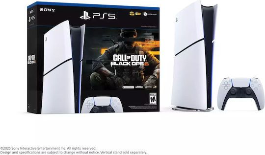 Sony PlayStation 5 Slim 1TB Call of Duty: Black Ops 6 (Official Bundle)
