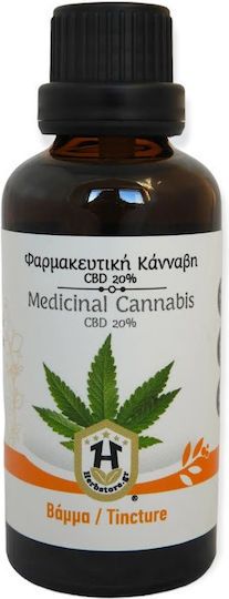 Herbstore Βάμμα Φαρμακευτικής Κάνναβης με 20% CBD 50ml