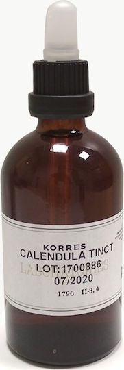 Korres Βάμμα Καλέντουλας Σταγόνες για Επούλωση & Εγκαύματα 100ml