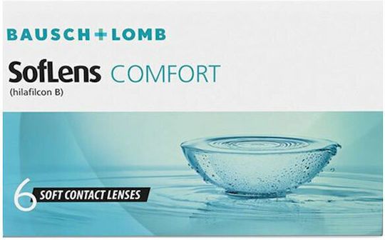 Bausch & Lomb SofLens Comfort 6 Μηνιαίοι Φακοί Επαφής Υδρογέλης