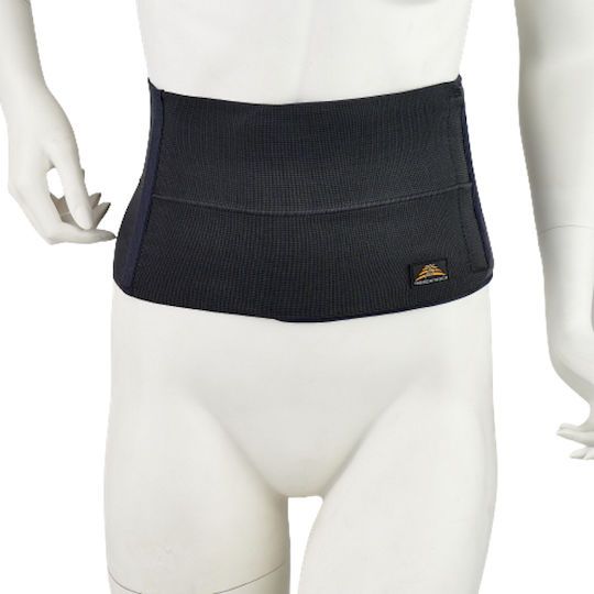 Medical Brace Abdominal Low Ελαστική Μετεγχειρητική Ζώνη Μέσης Ύψους 16cm σε Γκρι χρώμα