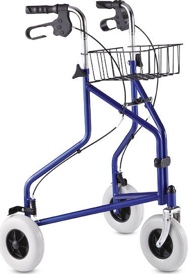 SuperOrtho Πτυσσόμενος Περιπατητήρας Rollator Γαλάζιος
