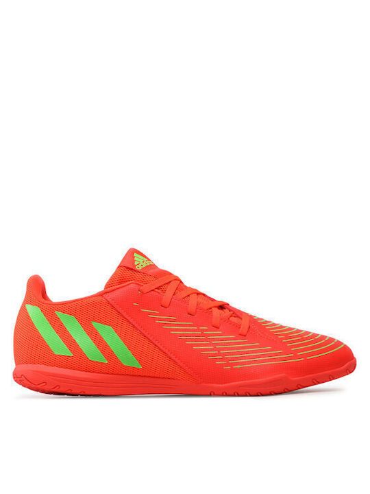 adidas Predator Edge.4 Ποδοσφαιρικά Παπούτσια Σάλας IN Solar Red / Solar Green / Core Black