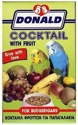 Donald Pet Care Cocktail Φρούτων για Παπαγαλάκια 0.170kg