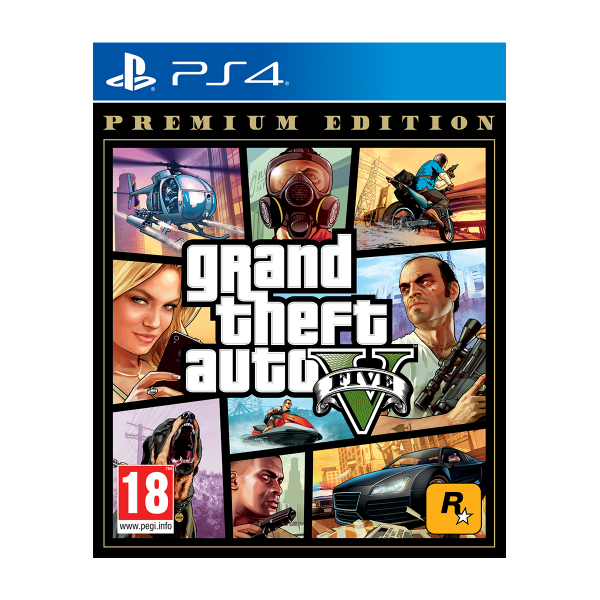 Grand Theft Auto V Premium Edition PS4 Game