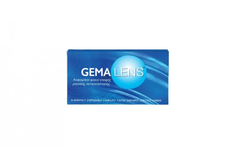 Stand Gema Gemalens 6 Μηνιαίοι Φακοί Επαφής Υδρογέλης με UV Προστασία