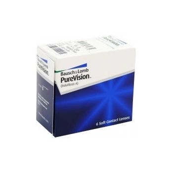 Bausch & Lomb PureVision 6 Μηνιαίοι Φακοί Επαφής Σιλικόνης Υδρογέλης