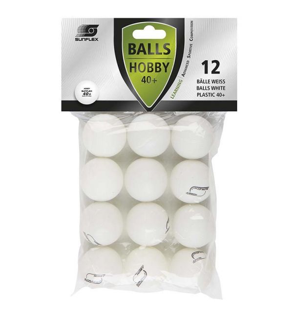 Sunflex Hobby 97260 Μπαλάκια Ping Pong 12τμχ