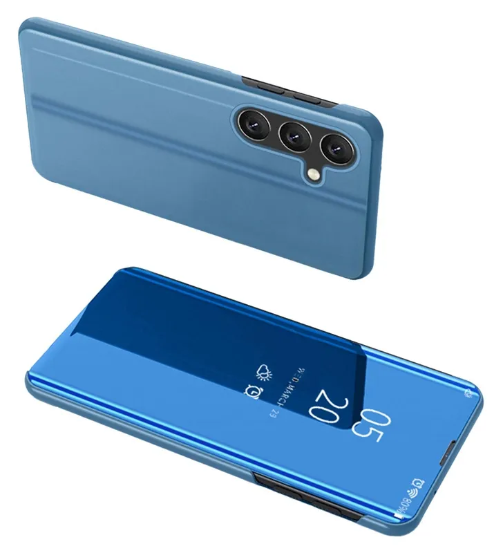 POWERTECH θήκη Clar view MOB-1862 για Samsung Galaxy A24, μπλε