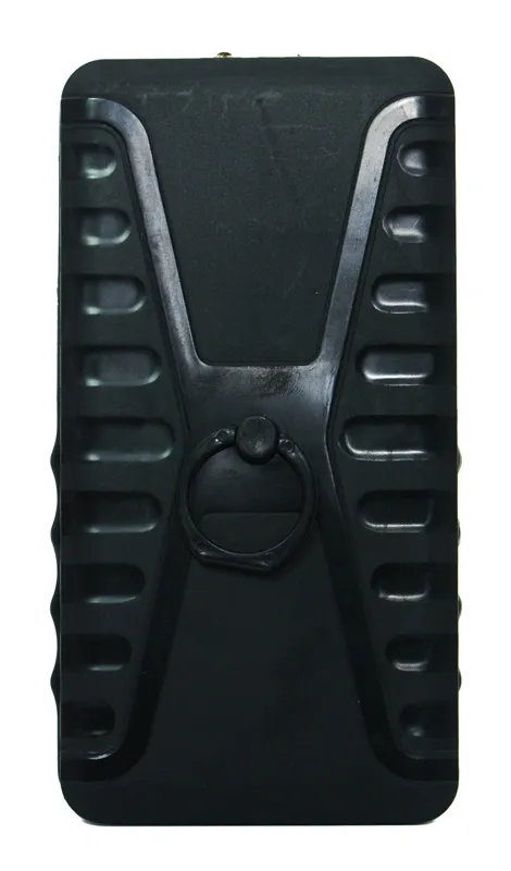 POWERTECH universal θήκη κινητού με ring PT-531, έως 8.5 x 16cm, μαύρη