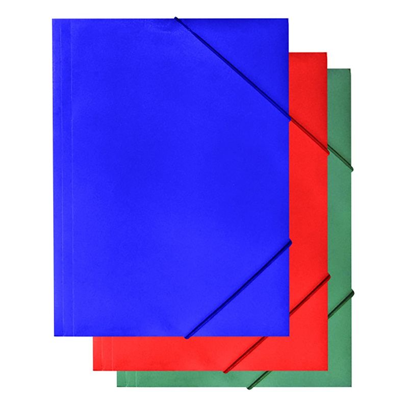 Ντοσιέ Λάστιχο Πλαστικό Α4 24x32cm