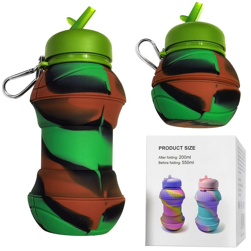 Παγούρι Σιλικόνης Πτυσσόμενο Μπάλα 550ml